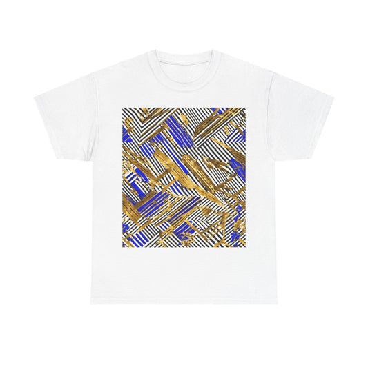 boostlete-boost-mode-pattern-diagonal-monoline-0015 — Unisex Heavy Cotton Tee (Gildan 5000)