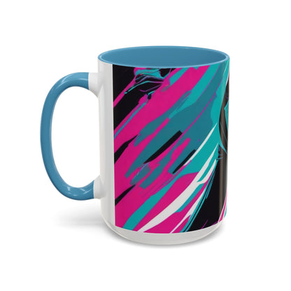 boostlete-mile-by-mile-scene-sprinter-motion-modern-0828 — Accent Mug 11/15oz