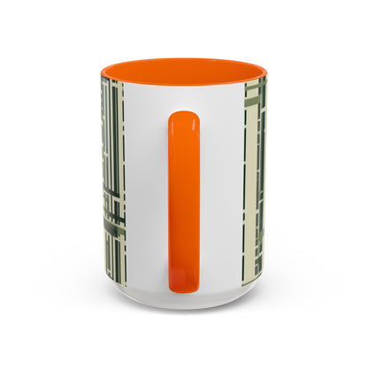 boostlete-quiet-power-pattern-barcode-blueprint-0167 — Accent Mug 11/15oz