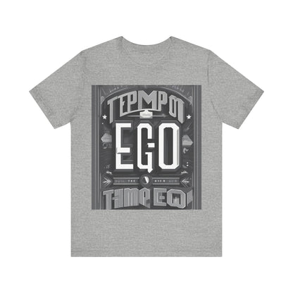 boostlete-mile-by-mile-type-tempo-over-ego-banner-modern-0093 — Unisex Jersey Short Sleeve (B+C 3001)