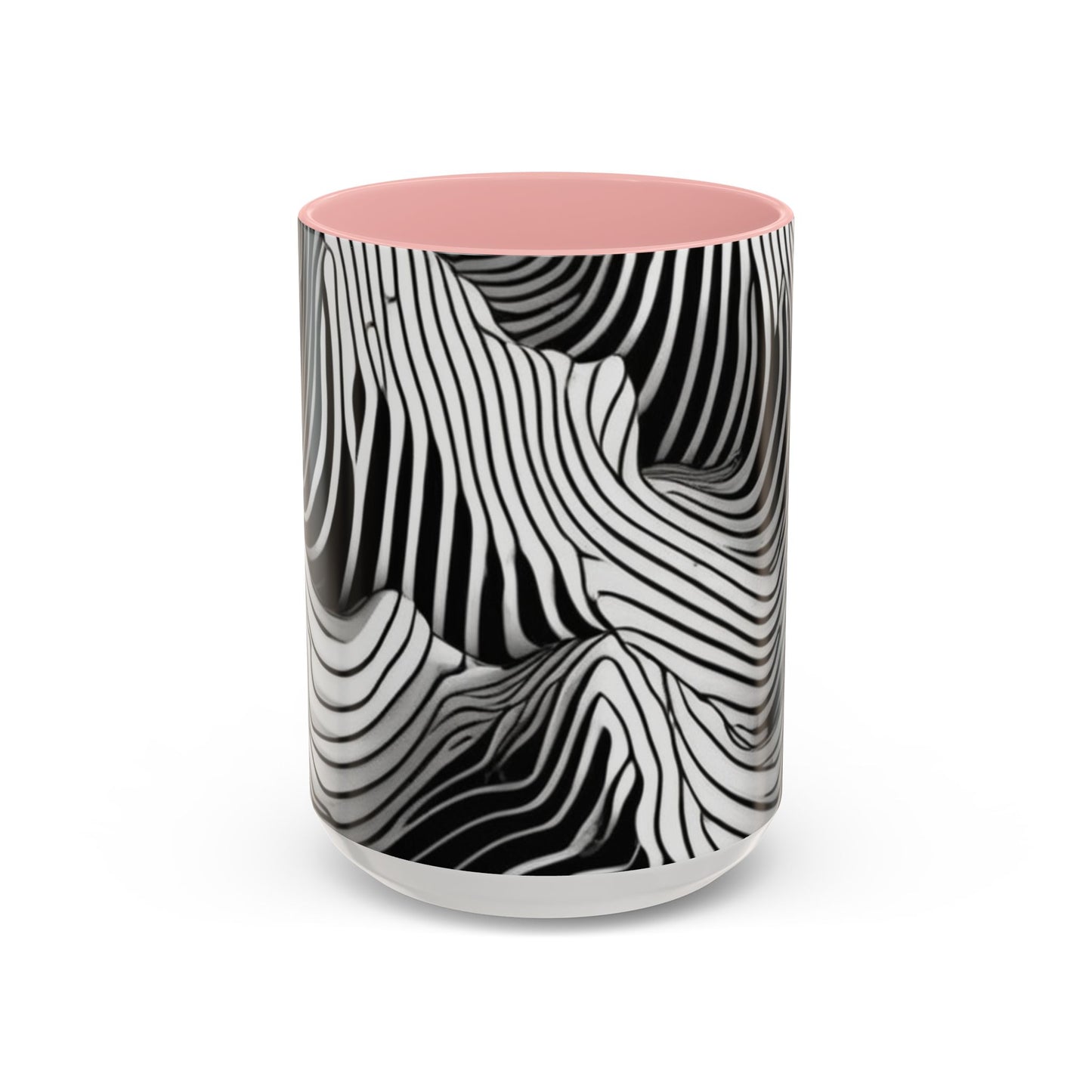 boostlete-field-day-pattern-topographic-isometric-0211 — Accent Mug 11oz/15oz