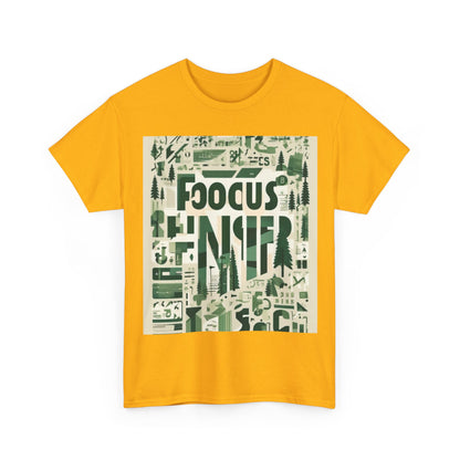 boostlete-boost-mode-type-focus-finish-banner-modern-0113 — Unisex Heavy Cotton Tee (Gildan 5000)