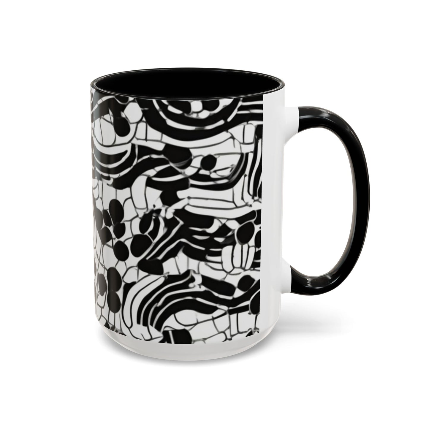 boostlete-rise-grind-pattern-dotted-line-art-0483 — Accent Mug 11/15oz