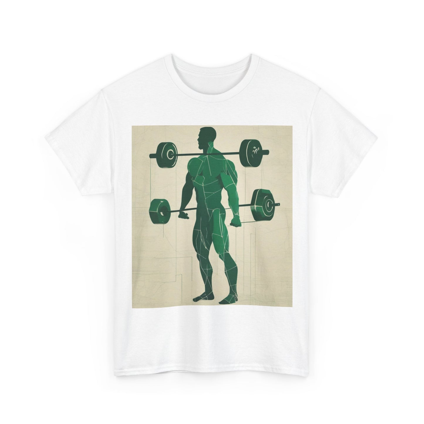 boostlete-boost-mode-scene-deadlift-glitch-blueprint-0044 — Unisex Heavy Cotton Tee (Gildan 5000)