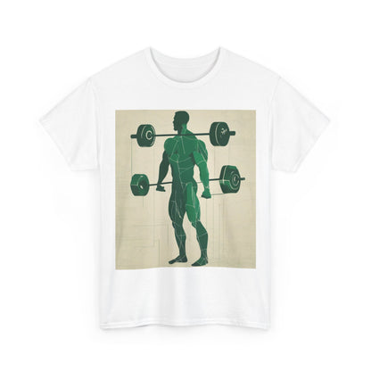 boostlete-boost-mode-scene-deadlift-glitch-blueprint-0044 — Unisex Heavy Cotton Tee (Gildan 5000)