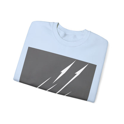 boostlete-boost-mode-icon-lightning-soft-industrial-0446 — Unisex Heavy Blend Crewneck (G18000)