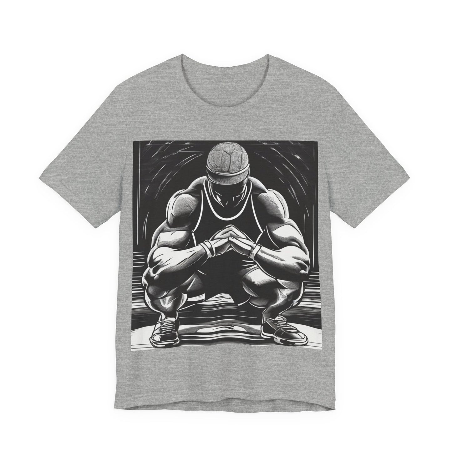 boostlete-pr-season-scene-athlete-outline-athletic-0144 — Unisex Jersey Short Sleeve (B+C 3001)