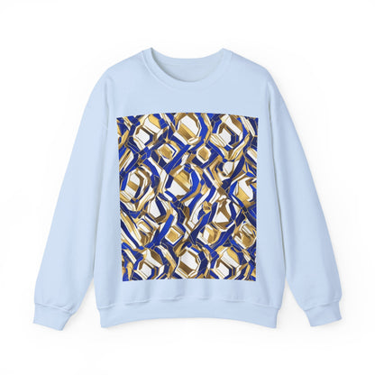 boostlete-boost-mode-pattern-hex-athletic-0611 — Unisex Heavy Blend Crewneck (G18000)