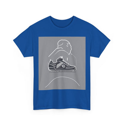 boostlete-boost-mode-icon-sneaker-offset-vector-0166 — Unisex Heavy Cotton Tee (Gildan 5000)