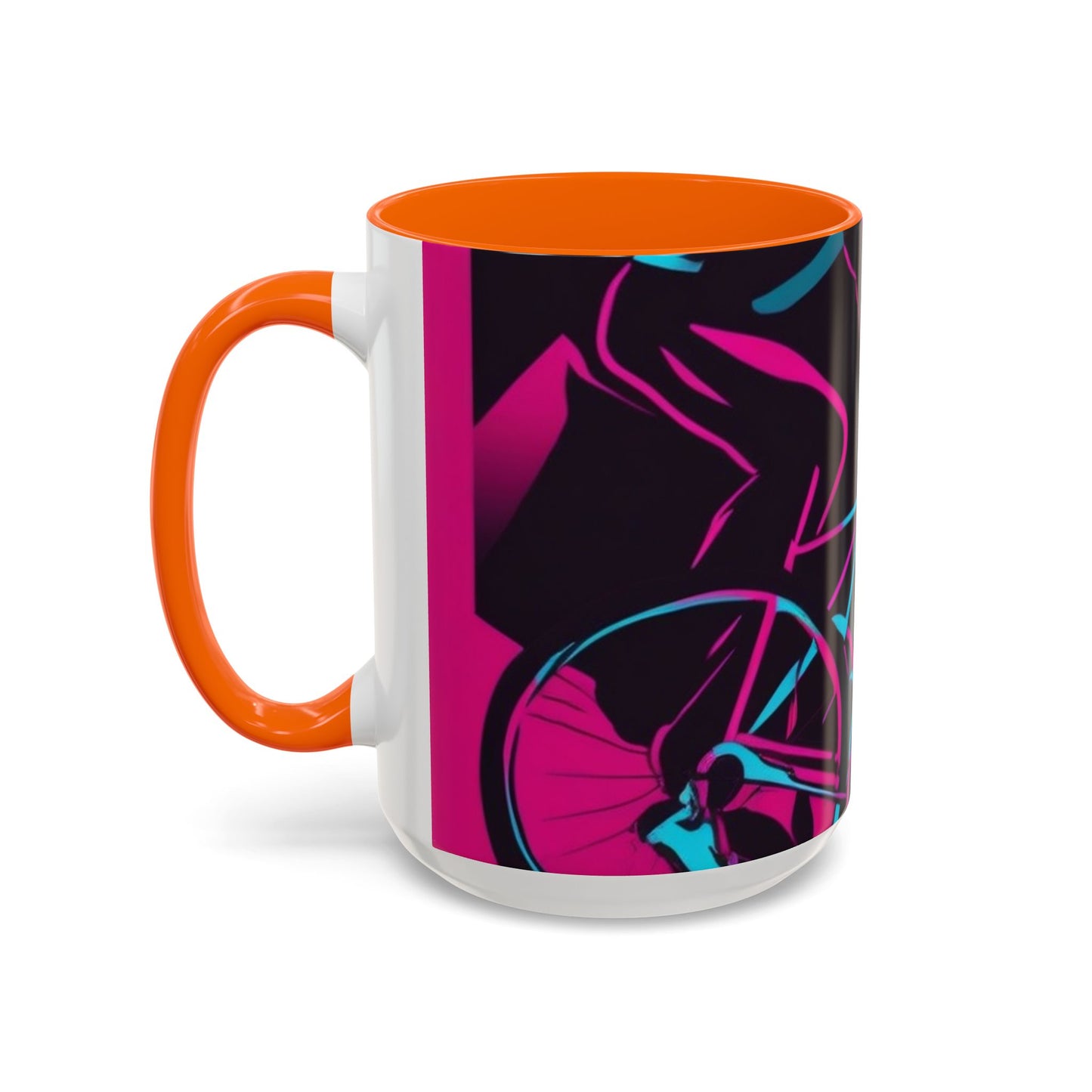 boostlete-rise-grind-scene-cyclist-outline-vector-0868 — Accent Mug 11/15oz