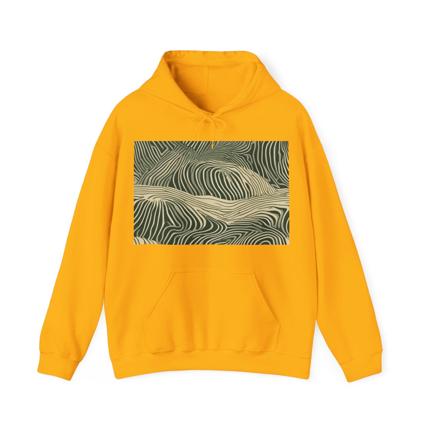 boostlete-rise-grind-pattern-topographic-modern-0403 — Unisex Heavy Blend Hooded Sweatshirt (Gildan)