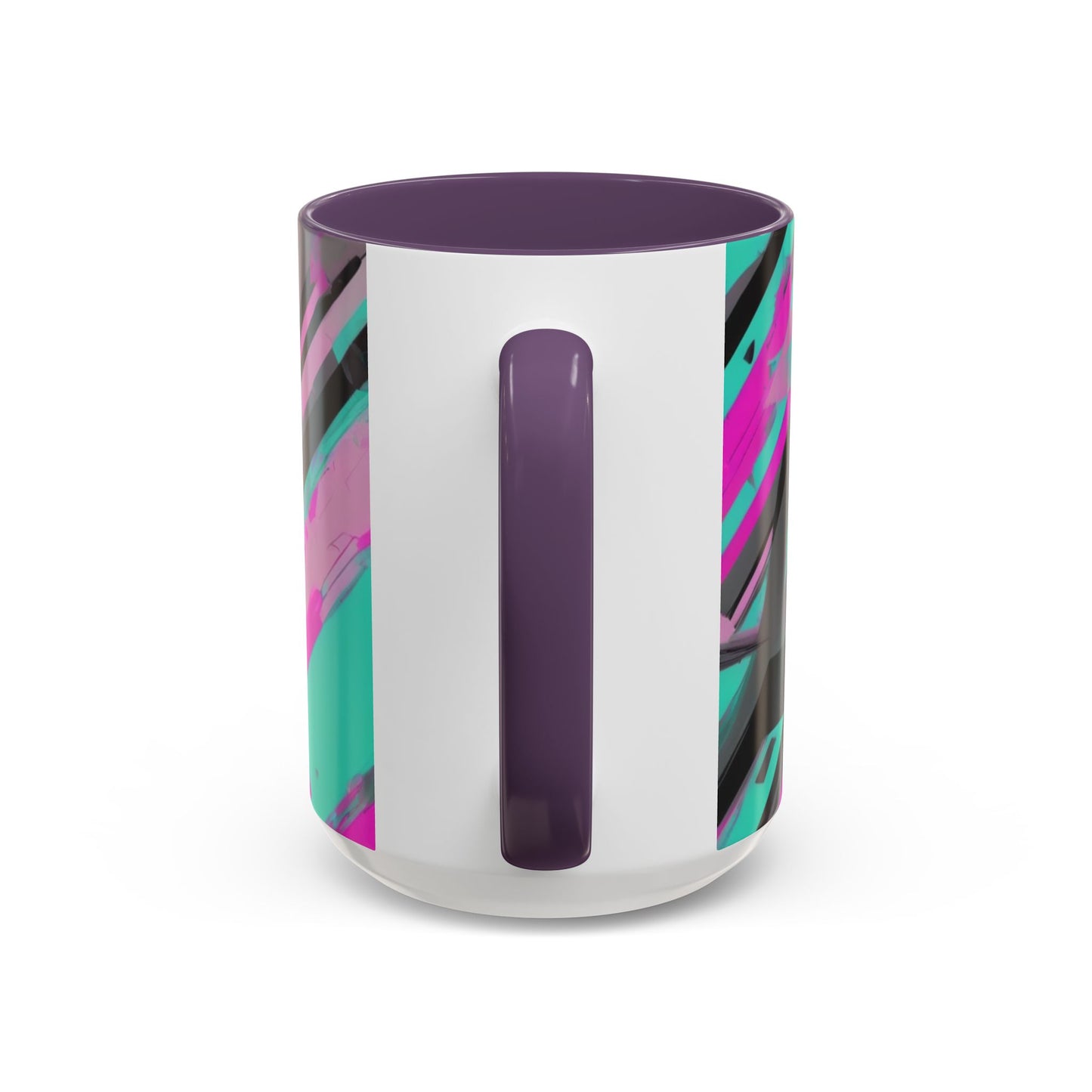 boostlete-mile-by-mile-scene-kettlebell-3d-monoline-1364 — Accent Mug 11/15oz