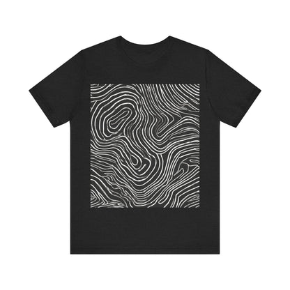 boostlete-field-day-pattern-topographic-badge-0307 — Unisex Jersey Short Sleeve (B+C 3001)