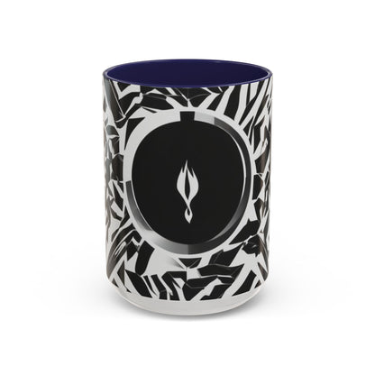 boostlete-am-crew-icon-flame-matte-geometric-0286 — Accent Mug 11oz/15oz