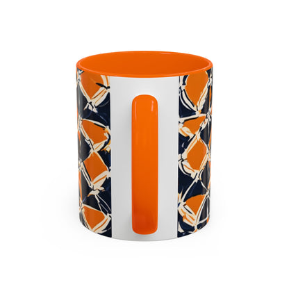 boostlete-headspace-pattern-plate-number-badge-0387 — Accent Mug 11/15oz
