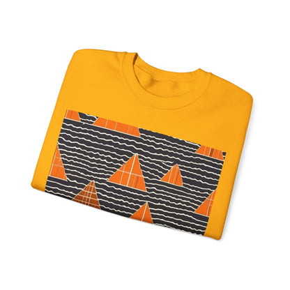 boostlete-iron-intent-pattern-stair-steps-industrial-0259 — Unisex Heavy Blend Crewneck Sweatshirt (Gildan)