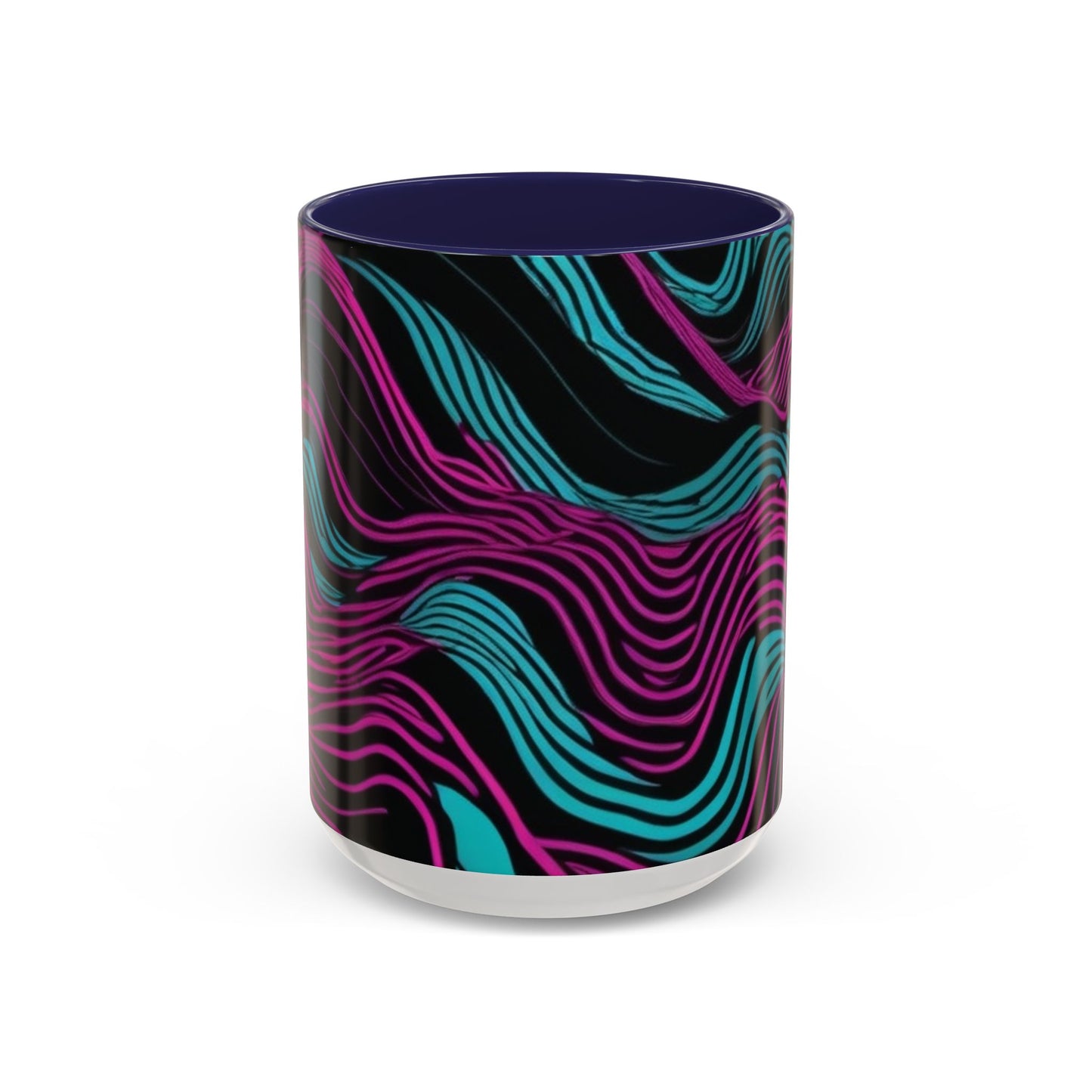 boostlete-recovery-progress-pattern-topographic-engraved-0119 — Accent Mug 11oz/15oz