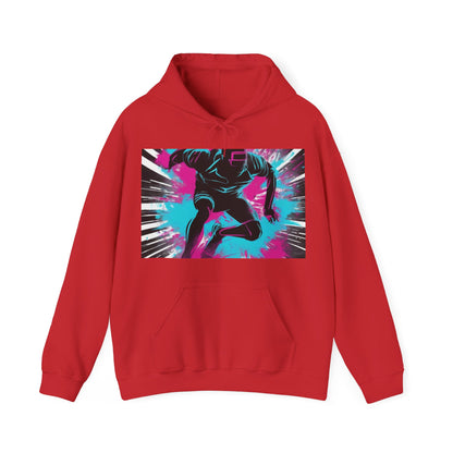 boostlete-recovery-progress-scene-sprinter-chalk-bold-0220 — Unisex Heavy Blend Hooded Sweatshirt (Gildan)