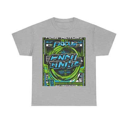 boostlete-iron-intent-type-focus-finish-big-retro-0177 — Unisex Heavy Cotton Tee (Gildan 5000)