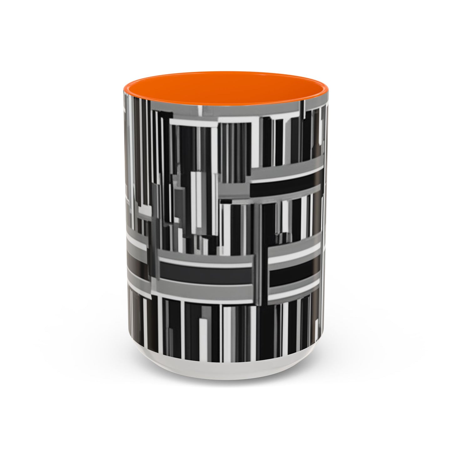 boostlete-recovery-progress-pattern-barcode-isometric-1023 — Accent Mug 11/15oz
