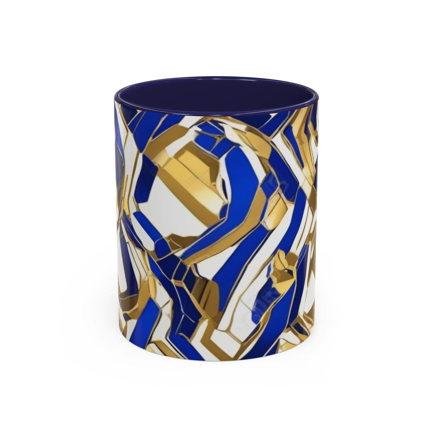 boostlete-boost-mode-pattern-hex-athletic-0611 — Accent Mug 11/15oz