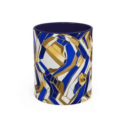 boostlete-boost-mode-pattern-hex-athletic-0611 — Accent Mug 11/15oz