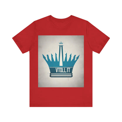 boostlete-am-crew-icon-crown-matte-industrial-0058 — Unisex Jersey Short Sleeve (B+C 3001)