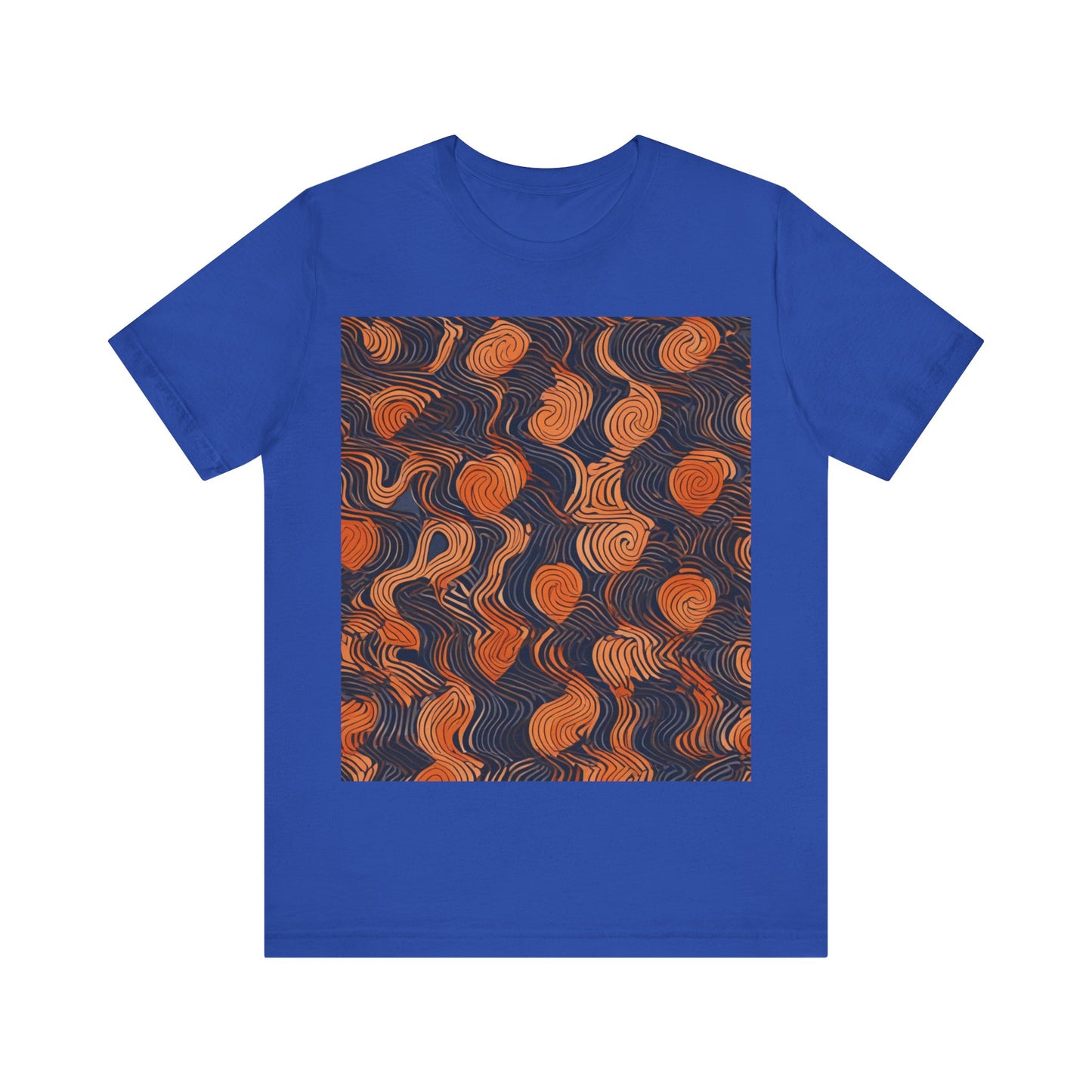 boostlete-iron-intent-pattern-topographic-engraved-0019 — Unisex Jersey Short Sleeve (B+C 3001)