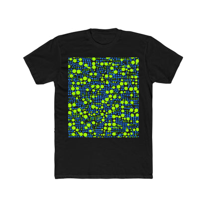 boostlete-mile-by-mile-pattern-dotted-geometric-0071 — Unisex Cotton Crew Tee (NL 3600)