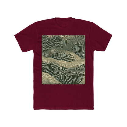 boostlete-rise-grind-pattern-topographic-modern-0403 — Unisex Cotton Crew Tee (NL 3600)