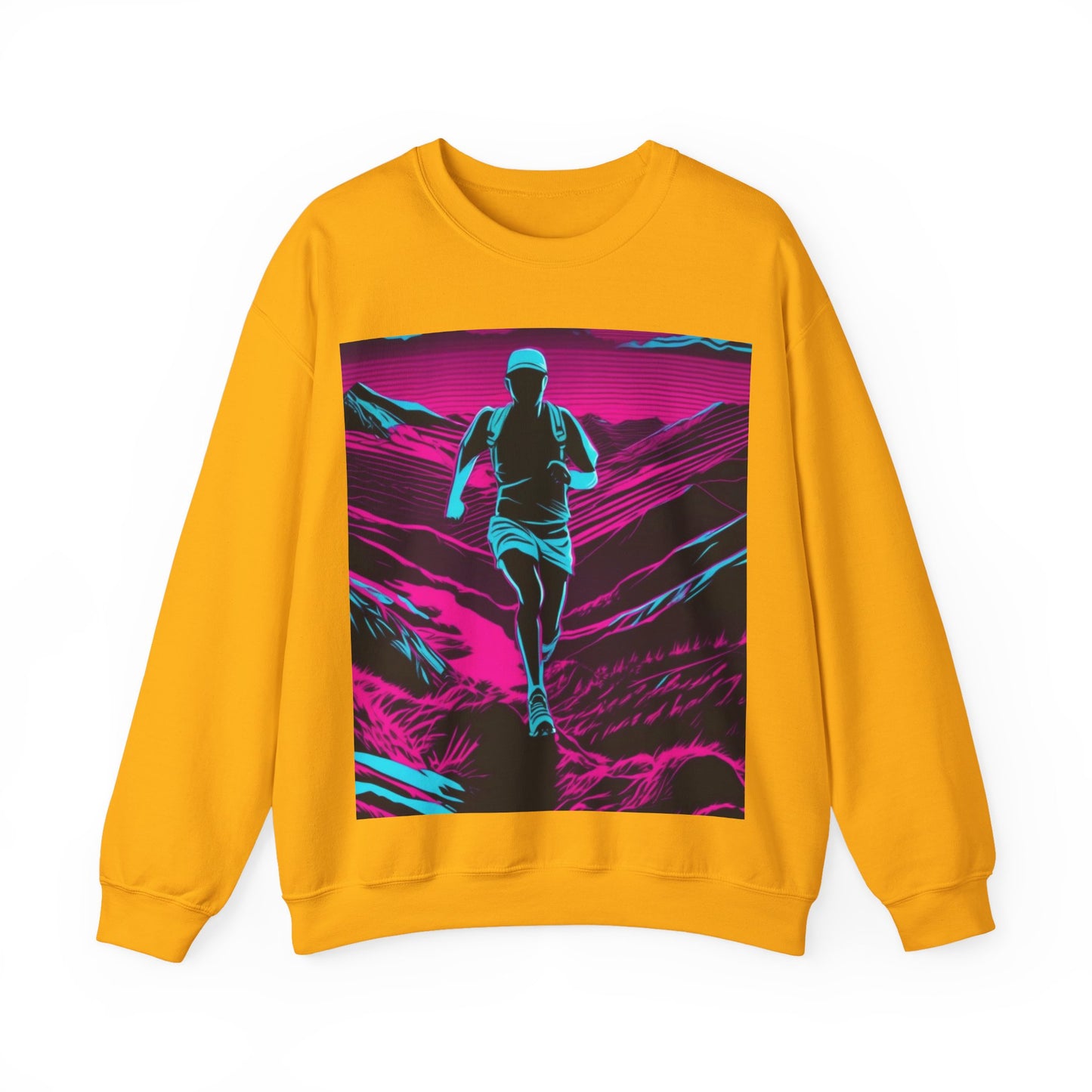 boostlete-am-crew-scene-trail-high-modern-0980 — Unisex Heavy Blend Crewneck (G18000)