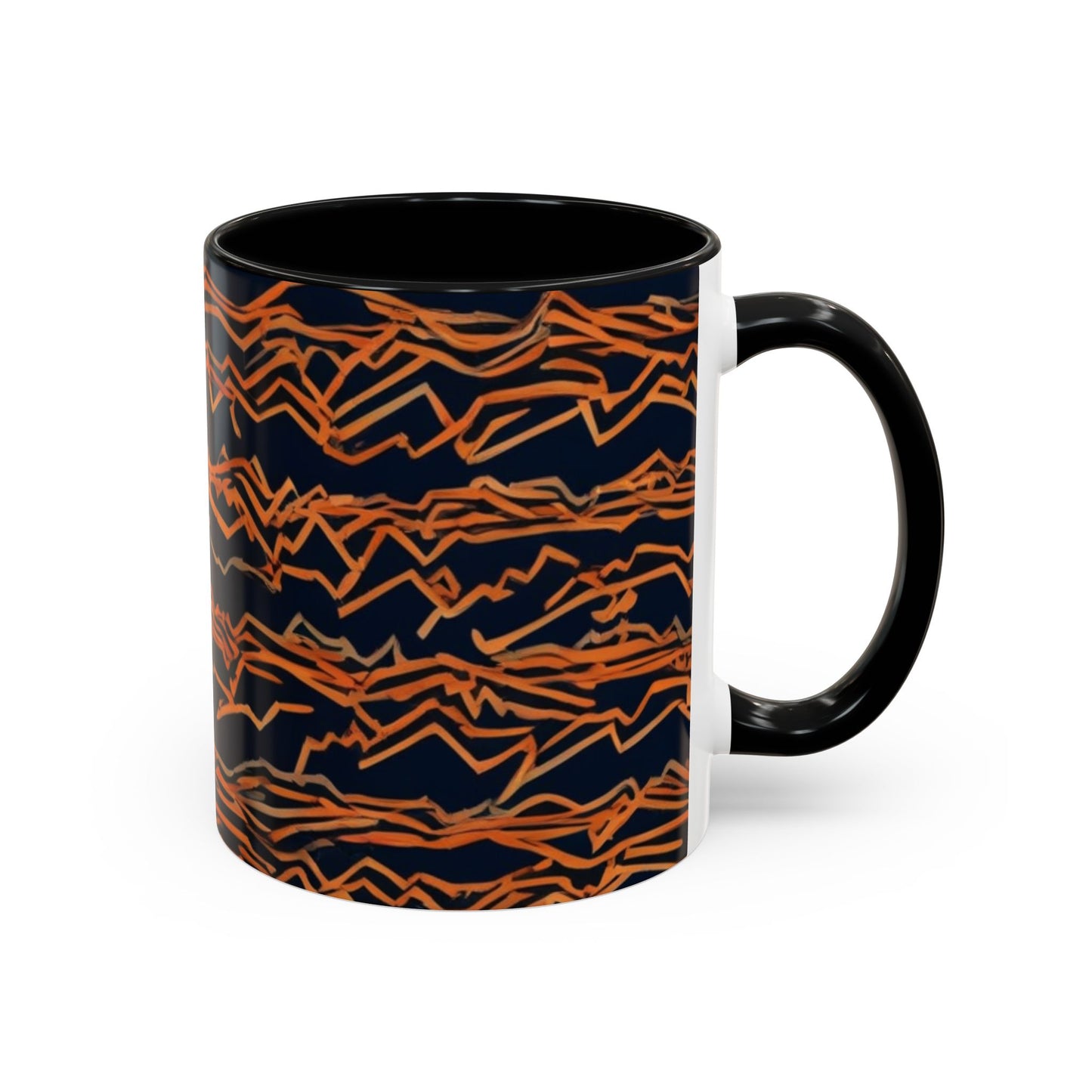 boostlete-field-day-pattern-ekg-bold-0135 — Accent Mug 11oz/15oz