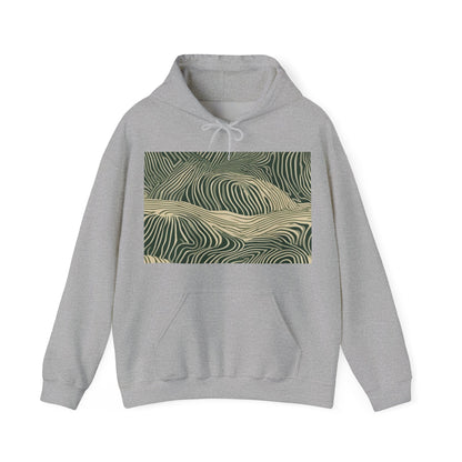 boostlete-rise-grind-pattern-topographic-modern-0403 — Unisex Heavy Blend Hooded Sweatshirt (Gildan)