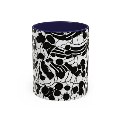 boostlete-rise-grind-pattern-dotted-line-art-0483 — Accent Mug 11/15oz