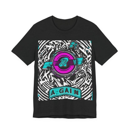 boostlete-boost-mode-type-again-badge-monoline-0293 — Unisex Jersey Short Sleeve (B+C 3001)