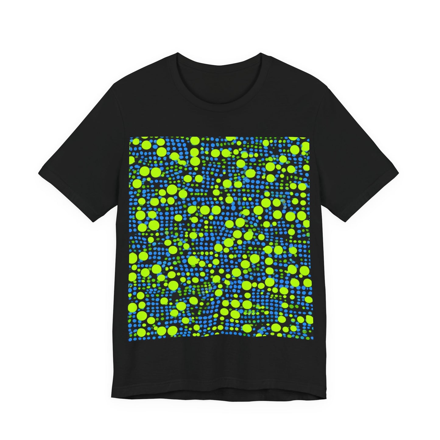 boostlete-mile-by-mile-pattern-dotted-geometric-0071 — Unisex Jersey Short Sleeve (B+C 3001)