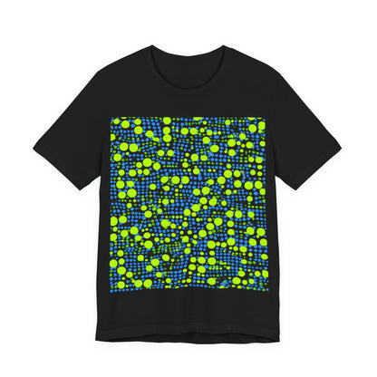 boostlete-mile-by-mile-pattern-dotted-geometric-0071 — Unisex Jersey Short Sleeve (B+C 3001)