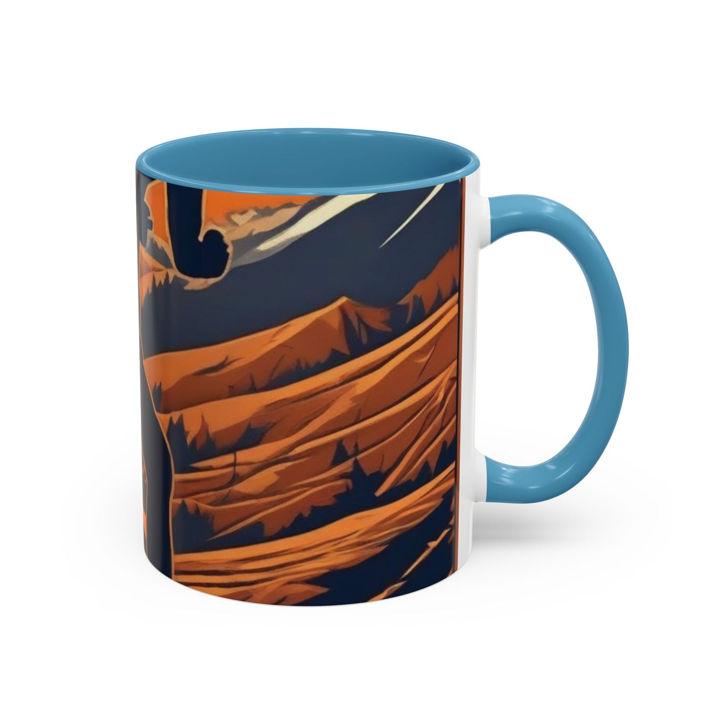 boostlete-iron-intent-scene-trail-3d-retro-0764 — Accent Mug 11/15oz