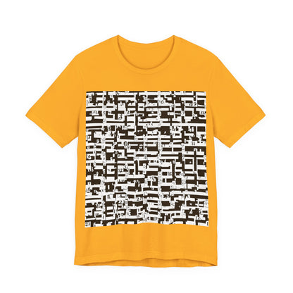 boostlete-iron-intent-pattern-plate-number-badge-0171 — Unisex Jersey Short Sleeve (B+C 3001)