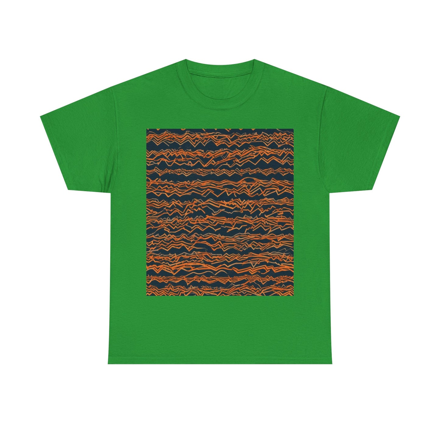 boostlete-field-day-pattern-ekg-bold-0135 — Unisex Heavy Cotton Tee (Gildan 5000)