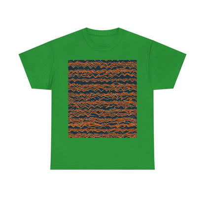 boostlete-field-day-pattern-ekg-bold-0135 — Unisex Heavy Cotton Tee (Gildan 5000)