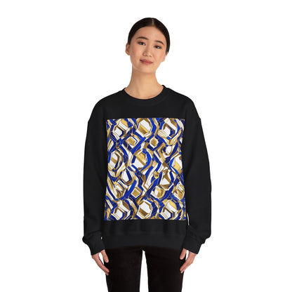 boostlete-boost-mode-pattern-hex-athletic-0611 — Unisex Heavy Blend Crewneck (G18000)