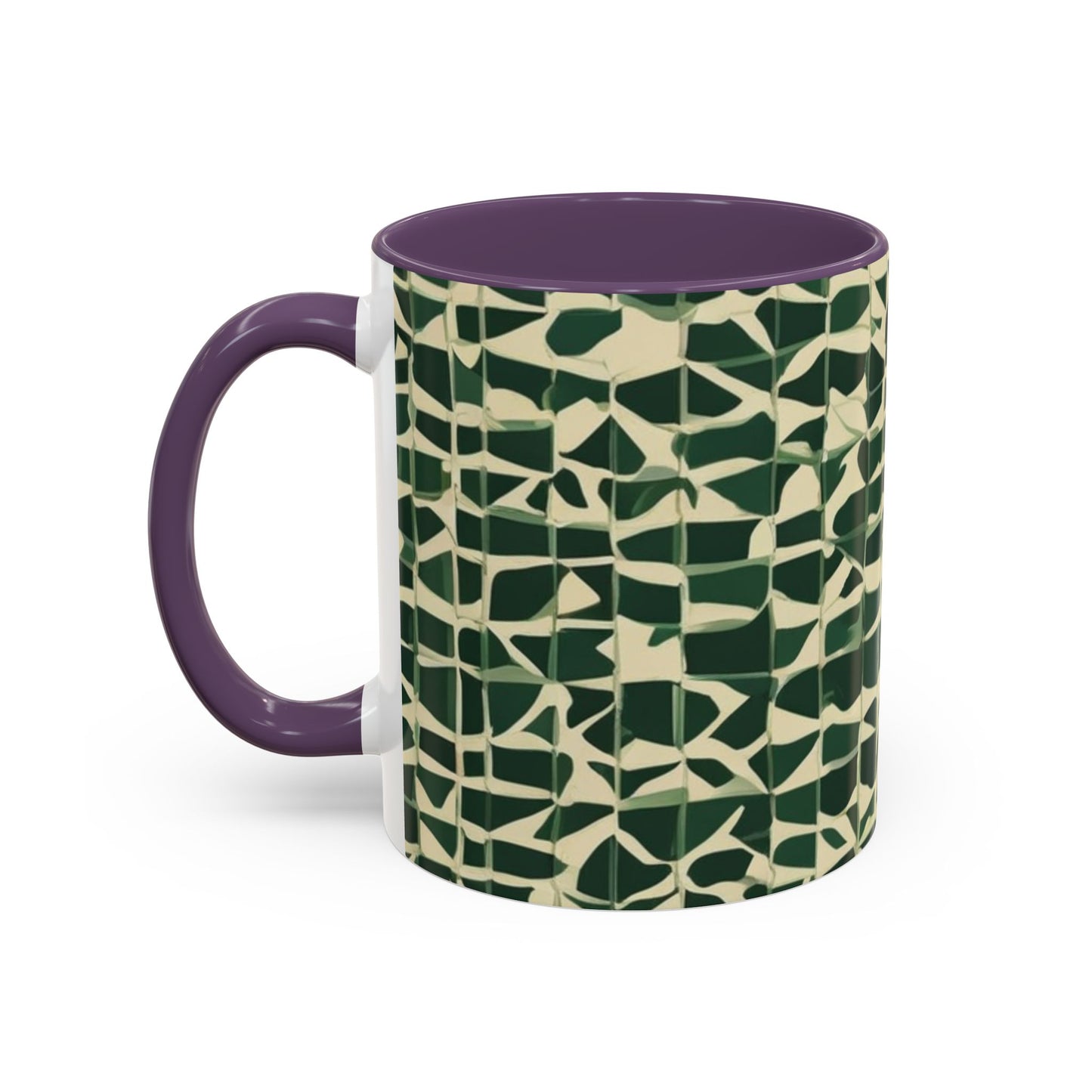 boostlete-iron-intent-pattern-plate-number-isometric-0099 — Accent Mug 11oz/15oz