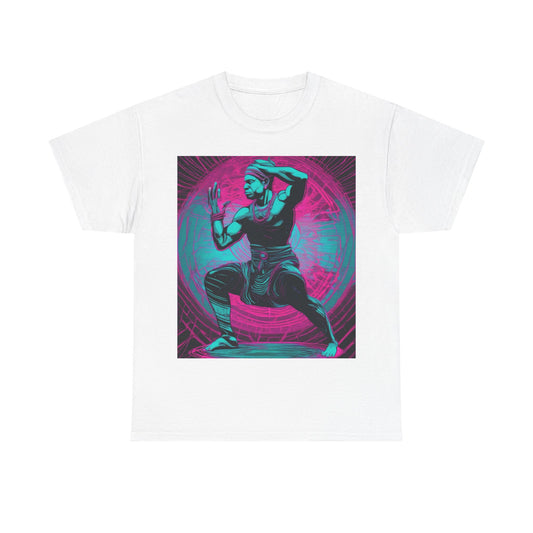 boostlete-rise-grind-scene-yogi-motion-line-art-0240 — Unisex Heavy Cotton Tee (Gildan 5000)