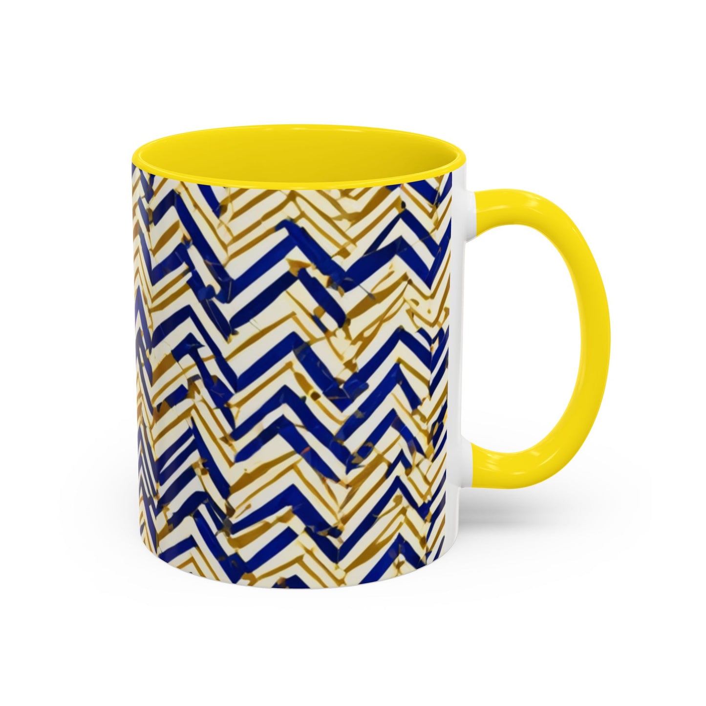 boostlete-boost-mode-pattern-ekg-line-art-0091 — Accent Mug 11oz/15oz