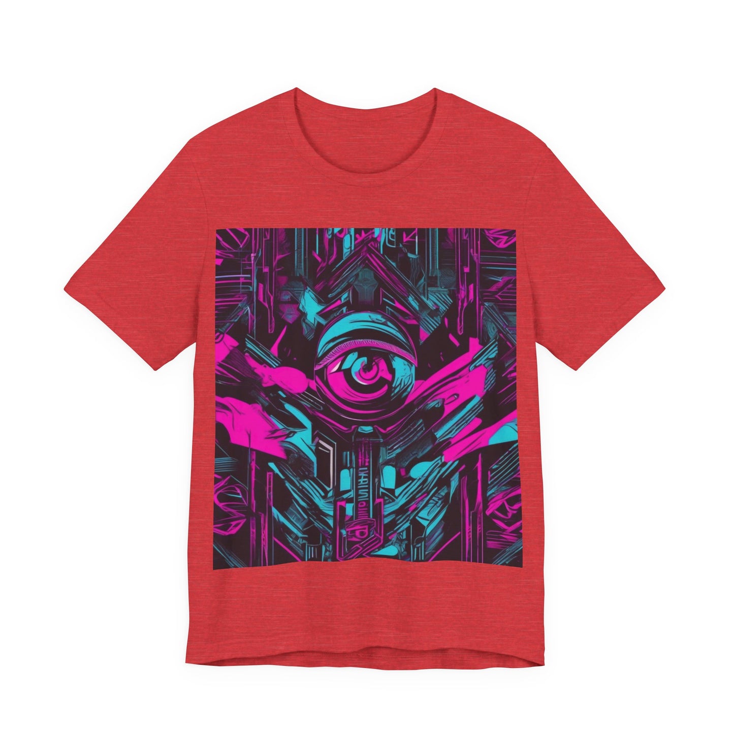 boostlete-iron-intent-type-eyes-up-forward-big-line-art-0065 — Unisex Jersey Short Sleeve (B+C 3001)