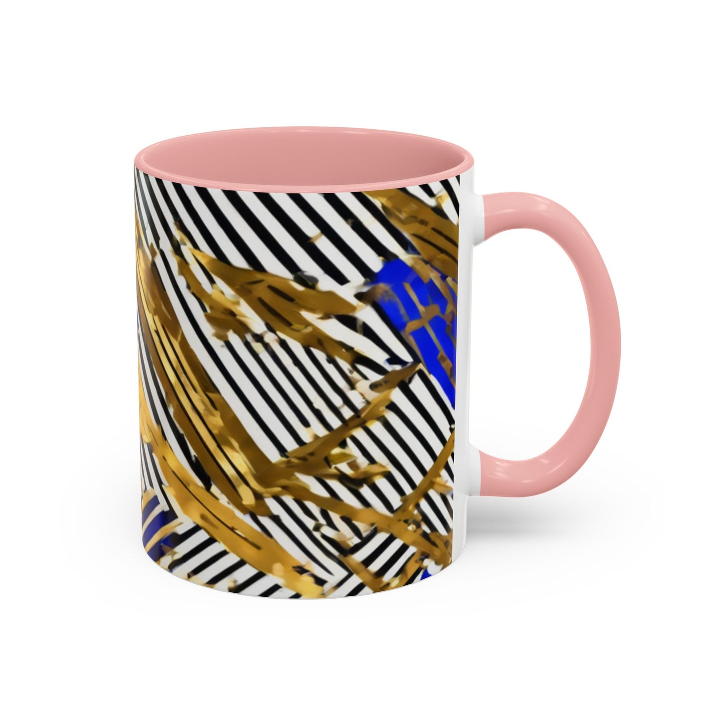 boostlete-boost-mode-pattern-diagonal-monoline-0015 — Accent Mug 11oz/15oz