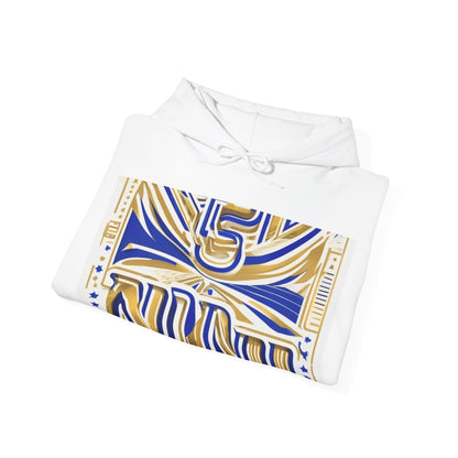 boostlete-boost-mode-type-earned-not-given-outline-over-solid-line-art-0005 — Unisex Heavy Blend Hooded Sweatshirt (Gildan)