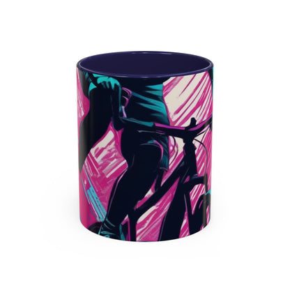 boostlete-field-day-scene-cyclist-glitch-engraved-0256 — Accent Mug 11oz/15oz