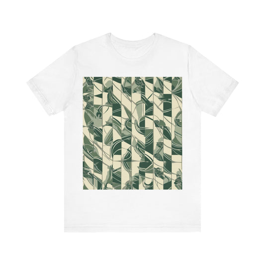 boostlete-mile-by-mile-pattern-stair-steps-athletic-0143 — Unisex Jersey Short Sleeve (B+C 3001)